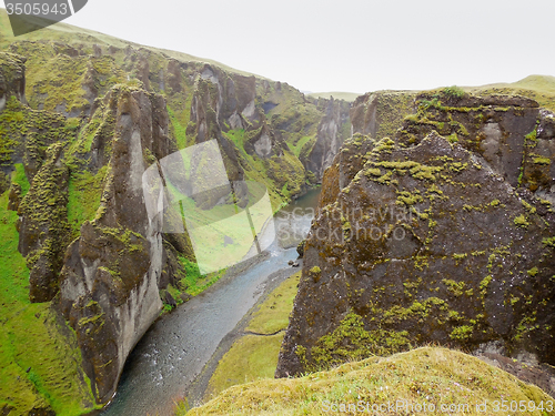 Image of natural scenery in Iceland