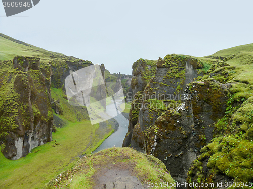 Image of natural scenery in Iceland