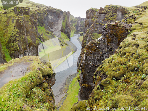 Image of natural scenery in Iceland