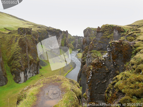 Image of natural scenery in Iceland