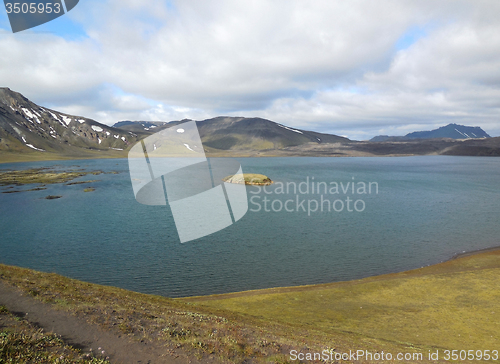 Image of natural scenery in Iceland