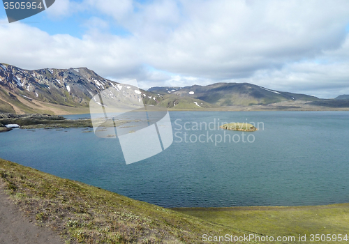 Image of natural scenery in Iceland