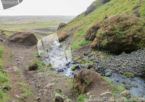 Image of natural scenery in Iceland