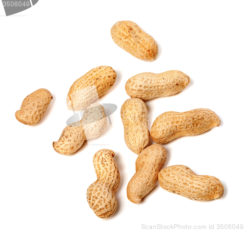 Image of Unpeeled peanuts