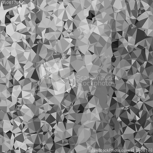Image of Abstract Grey Polygonal Background