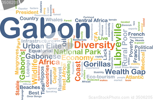 Image of Gabon background concept