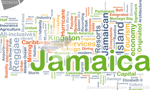 Image of Jamaica background concept