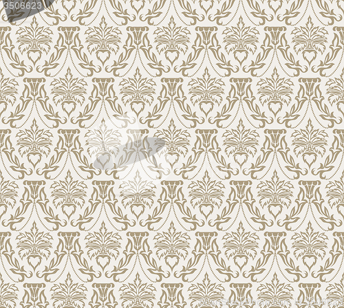 Image of Damask Seamless Pattern