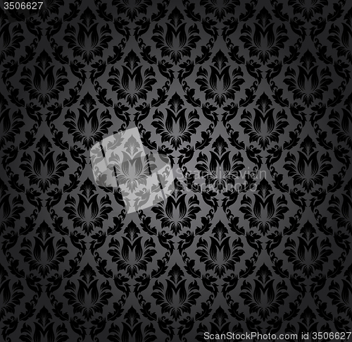 Image of Damask Seamless Pattern