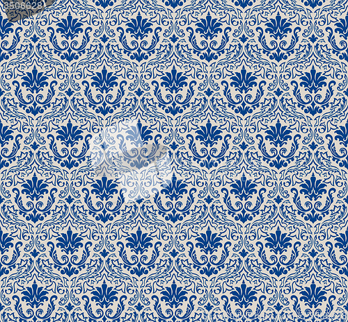 Image of Damask Seamless Pattern