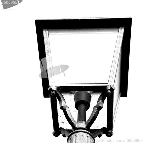 Image of europe in the sky of italy lantern and abstract illumination
