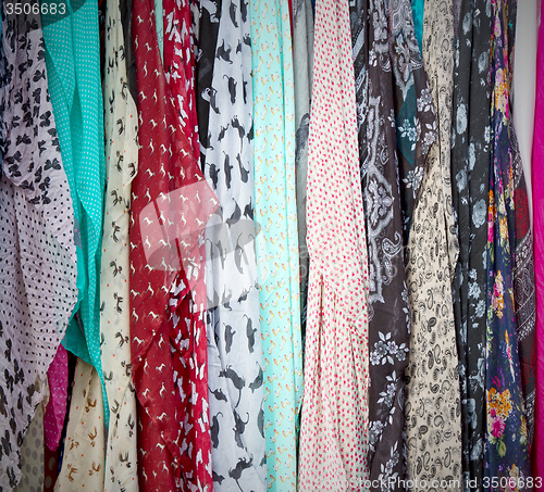 Image of in  london accessory colorfull scarf and headscarf old market no