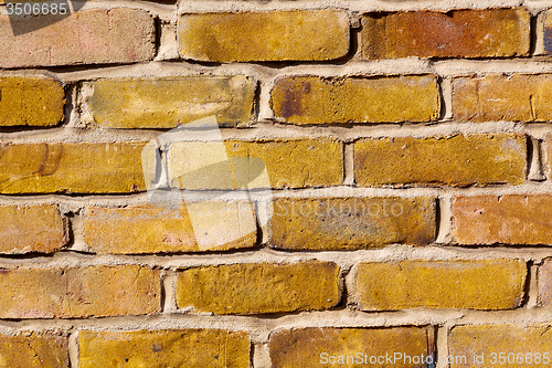 Image of in london    ancien wall and ruined brick