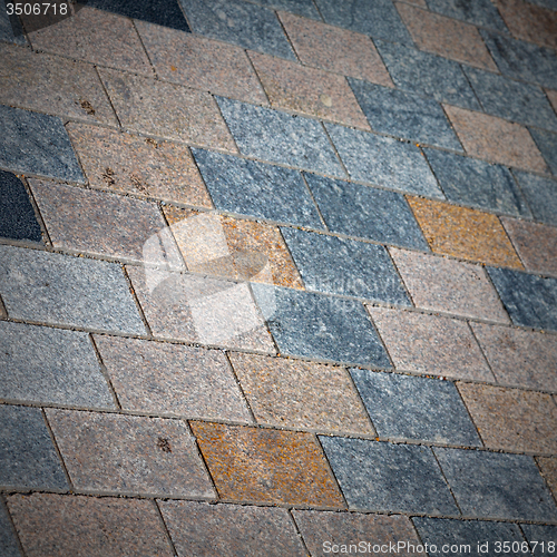 Image of brick in london   the    abstract    texture of a ancien wall an