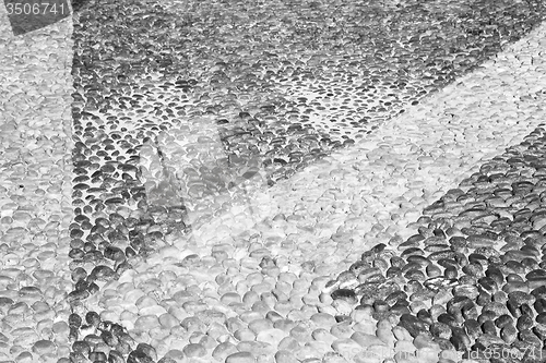 Image of brick in  italy old wall and texture material the background