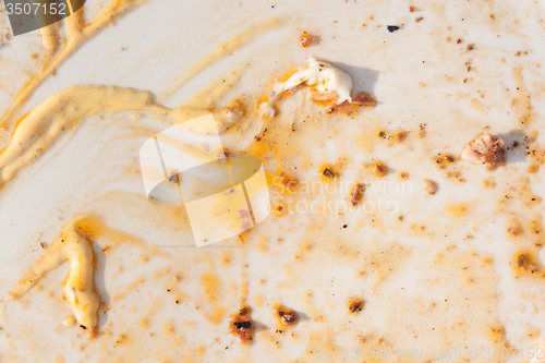 Image of Dirty and empty dishes