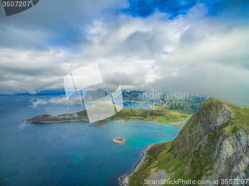 Image of Aerial Lofoten