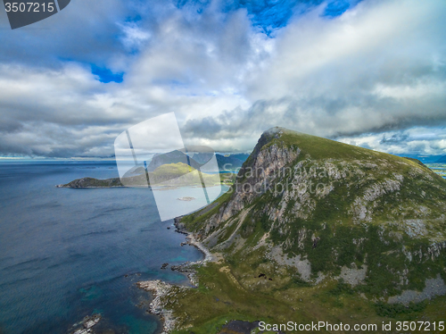 Image of Scenic view of Lofoten