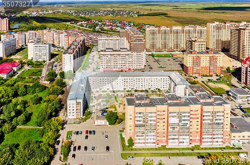 Image of Star City residential complex. Tyumen. Russia