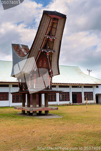 Image of Toraja ethnic architecture, Bitung City