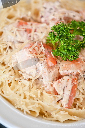 Image of Pasta with shrimp