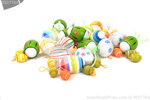Image of easter decoration isolated