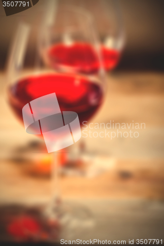 Image of red wine still life