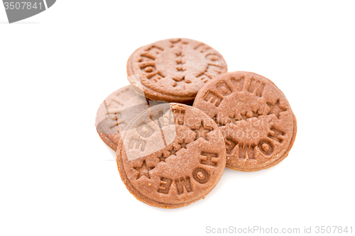 Image of Homemade chocolate cookies.