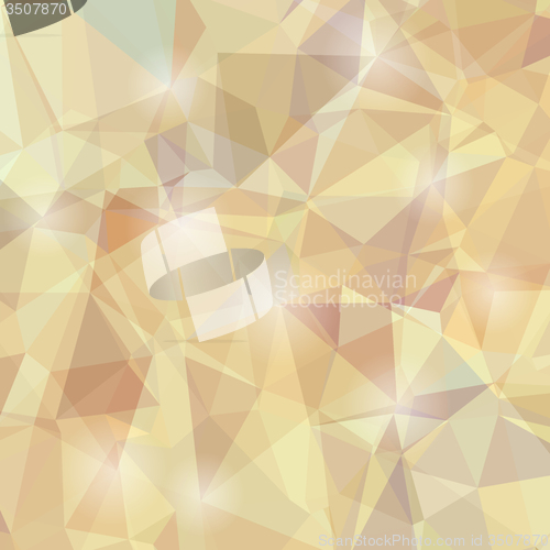 Image of Abstract Dark Polygonal Background