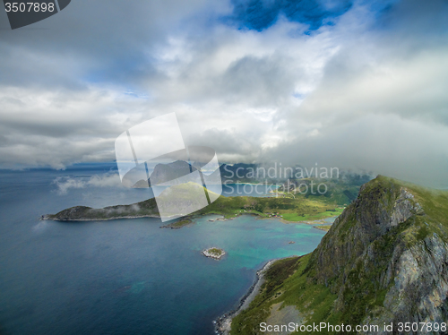Image of Clouds above Lofoten