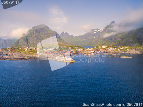 Image of Lofoten fishing village