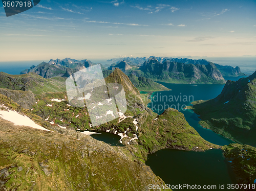 Image of Lofoten peaks