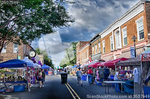 Image of August 22 York SC - vendors attractions and classic car show at 