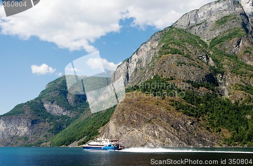 Image of Ferry on the Fjord