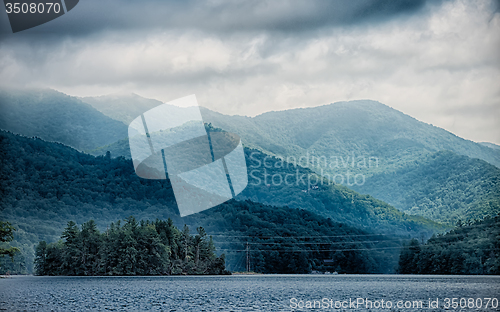 Image of lake santeetlah in great smoky mountains