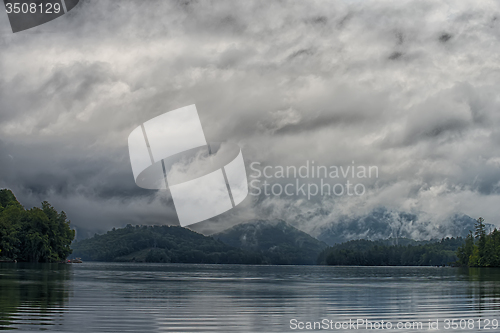 Image of lake santeetlah in great smoky mountains