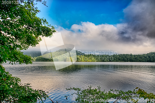 Image of lake santeetlah in great smoky mountains