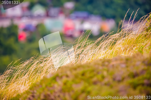 Image of scenes near chimney rock and lake lure in blue ridge mountains n