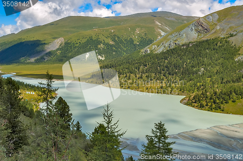 Image of Akkem Valley. Altai. Russia