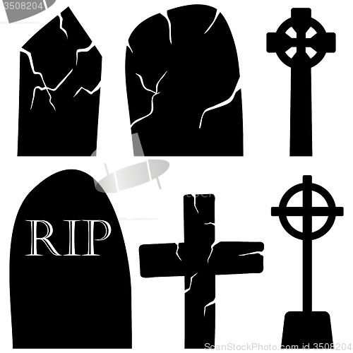 Image of Grave Stones Set