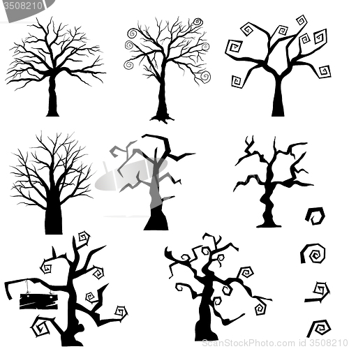 Image of  Gothic Trees Set