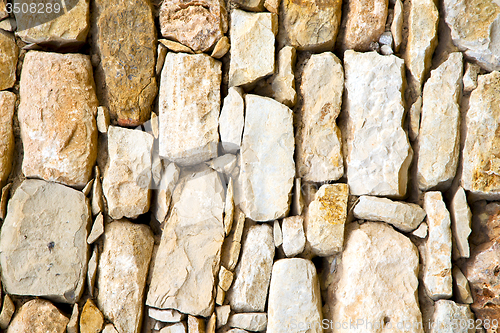 Image of texture wall in africa   construction concrete