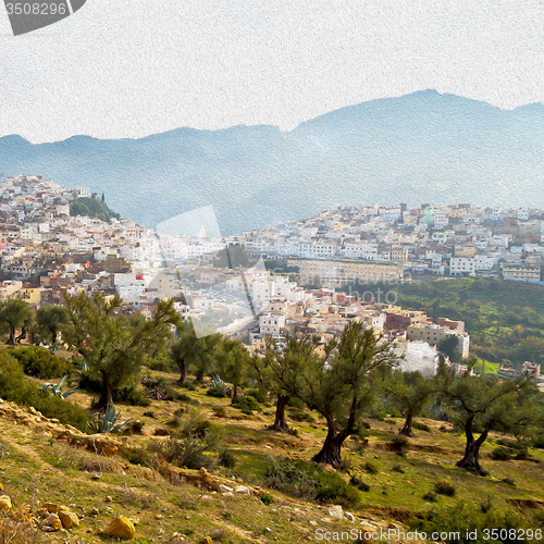 Image of old city in morocco africa land home and landscape valley