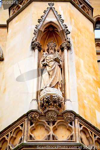 Image of marble  statue in old  england