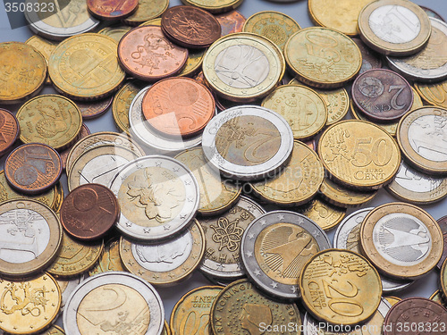 Image of Euro coins