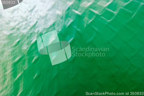 Image of Green Painted Metal Texture