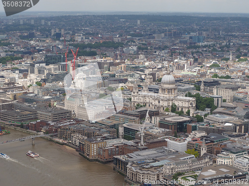 Image of Aerial view of London