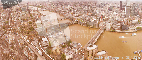 Image of Retro looking View of London