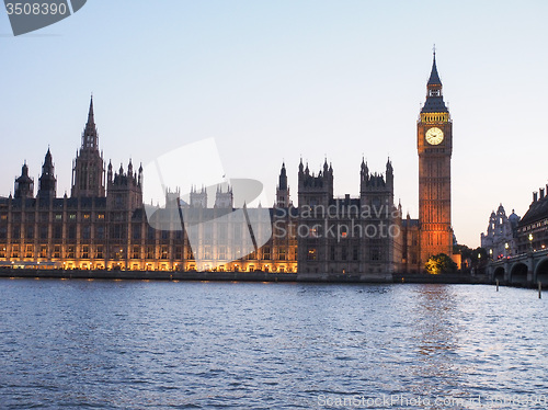 Image of Houses of Parliament in London