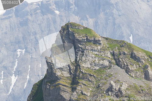 Image of Typical view of the Swiss alps
